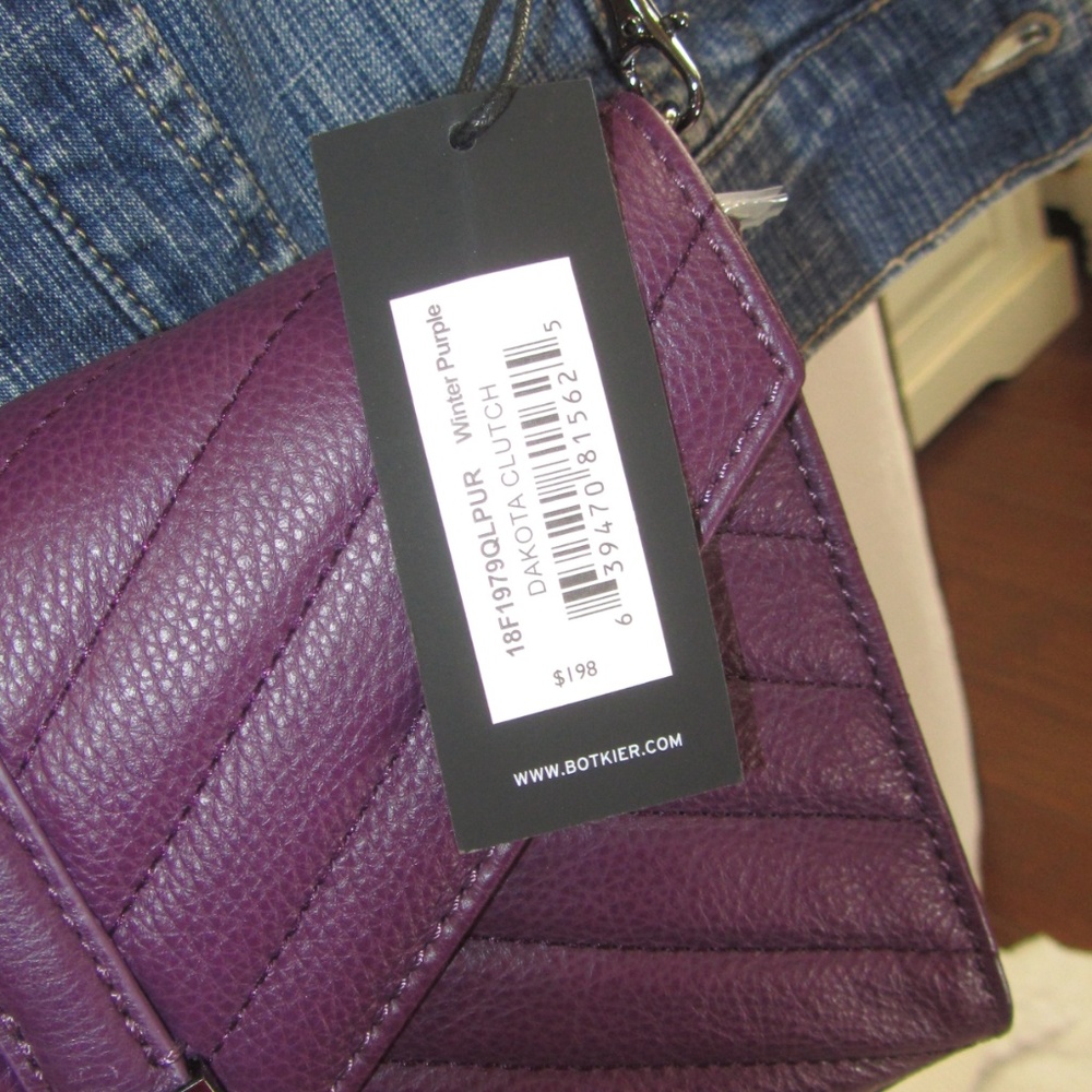 Botkier Dakota Clutch in Winter Purple - Picture 3 of 8